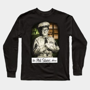 Phil Silvers - Sgt. Bilko Design Long Sleeve T-Shirt